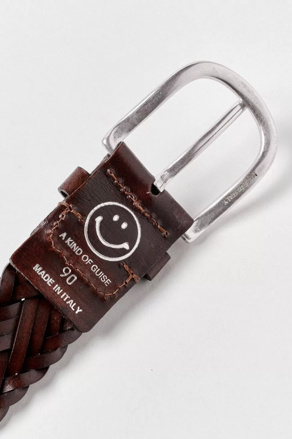 A Kind of Guise Leather Goods>Braided Leather Belt (Akog Exclusive)