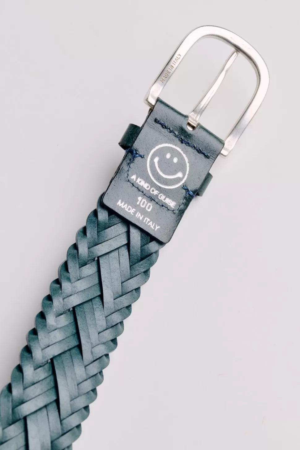 A Kind of Guise Leather Goods>Braided Leather Belt (Akog Exclusive)