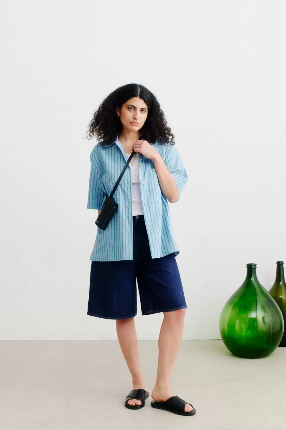 Women A Kind of Guise Pants>Diellza Denim Shorts