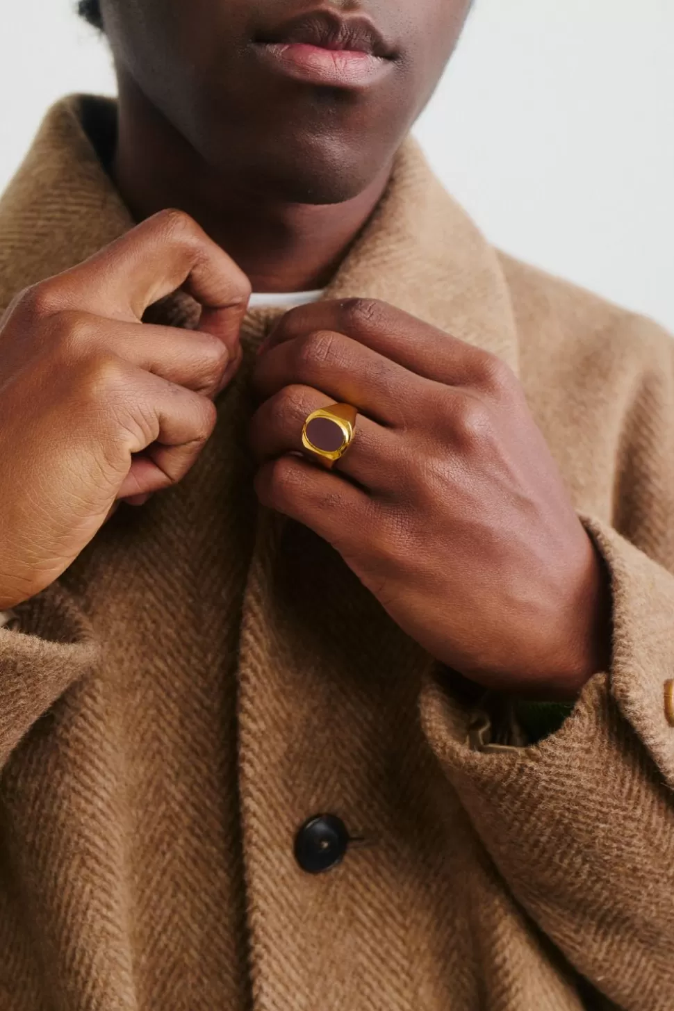 A Kind of Guise Jewellery>Og Signet Ring Gold