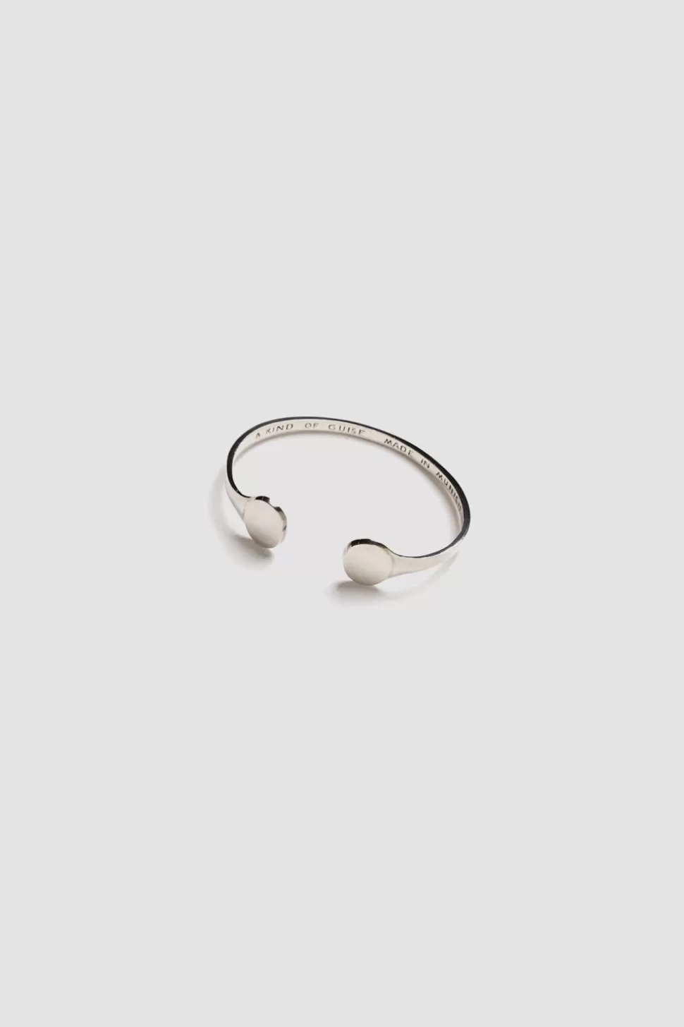A Kind of Guise Jewellery>Signet Bracelet Silver